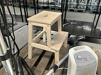 5 diverse huishoud/keukentoestellen + houten trapje - afbeelding 6 van  6