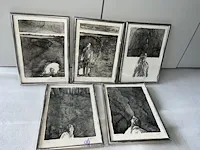 5 diverse litho's - afbeelding 1 van  7