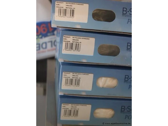 5 diverse matrasbeschermers b-sensible - afbeelding 2 van  2