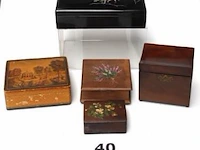 5 diverse opbergdoosjes - afbeelding 1 van  4