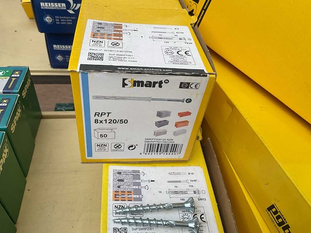 5 dozen afstandschroeven; nagelpluggen - afbeelding 6 van  8