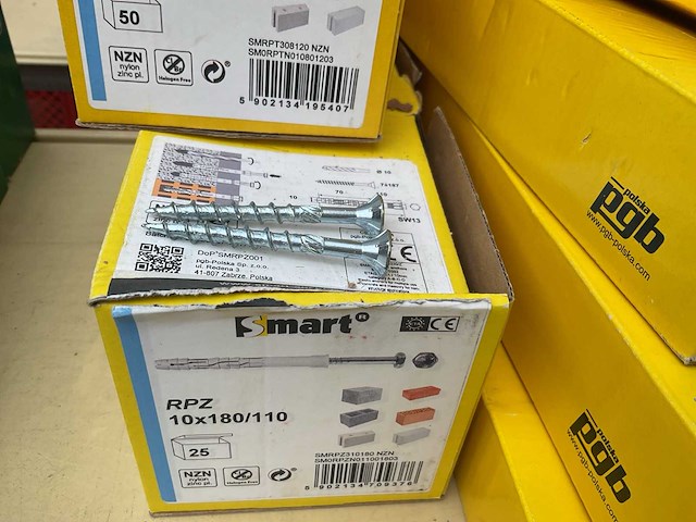 5 dozen afstandschroeven; nagelpluggen - afbeelding 7 van  8