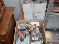5 dozen met diverse cds, stereo sony cmt-cpx11 - afbeelding 2 van  7