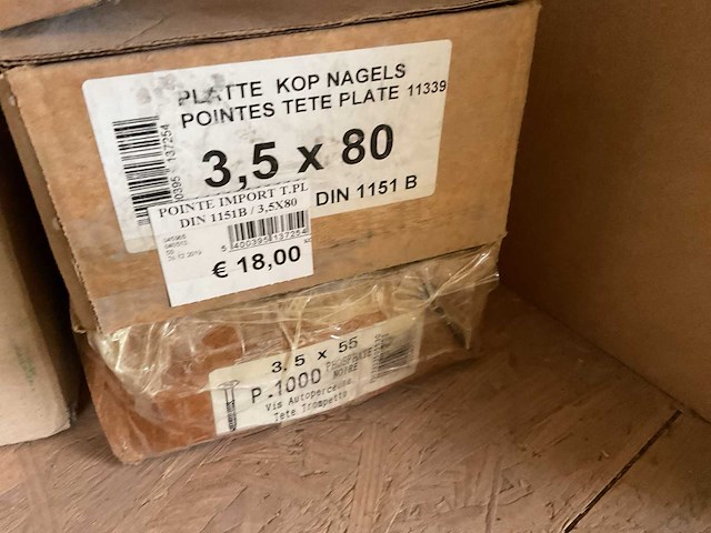 5 dozen nagels; platte kop - afbeelding 5 van  5