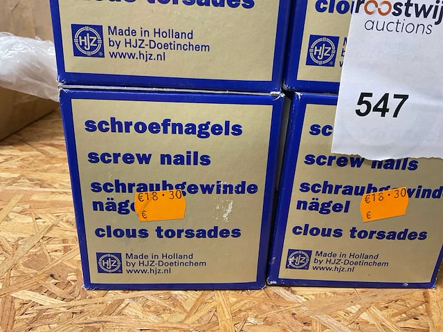 5 dozen schroefnagels - afbeelding 2 van  3