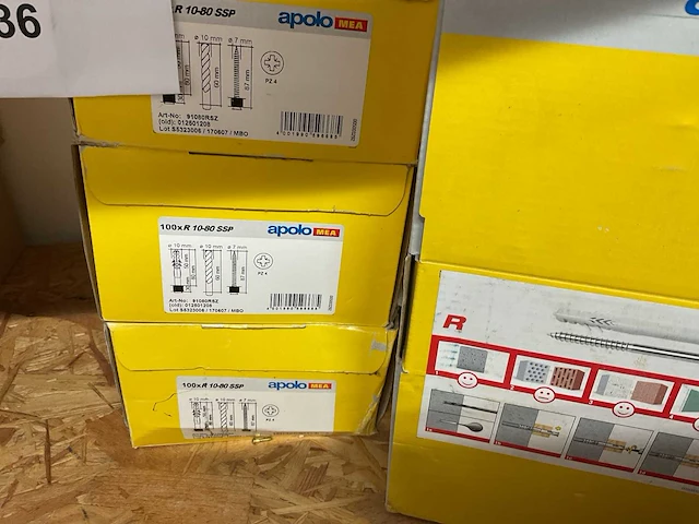 5 dozen slagpluggen - afbeelding 4 van  5