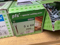5 dozen spaanplaatschroeven; nagelpluggen - afbeelding 4 van  8
