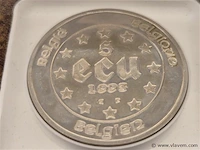 5 ecu 1993 - afbeelding 2 van  3