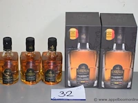 5 flesjes à 20cl whiskey gouden carolus 46%