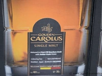 5 flesjes à 20cl whiskey gouden carolus 46% - afbeelding 3 van  3