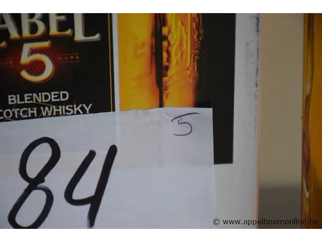 5 flessen à 1,5ltr whisky label 5 40% - afbeelding 3 van  3