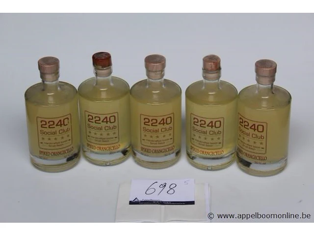 5 flessen à 50cl ornagecello 2240 30% - afbeelding 1 van  2