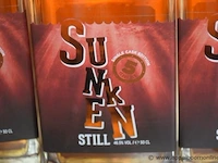 5 flessen à 50cl whiskey sunken still / filliers 45,5% - afbeelding 2 van  2