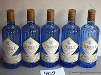 5 flessen à 70cl gin citadelle 41%