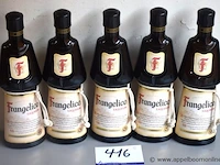 5 flessen à 70cl liquer frangelico 20% - afbeelding 1 van  2