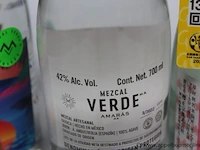 5 flessen à 70cl mezcal 42% - afbeelding 2 van  3