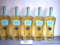 5 flessen à 70cl rum marlin spike 40%