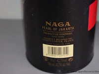 5 flessen à 70cl rum naga pearl of jakarta 42,7% - afbeelding 3 van  3