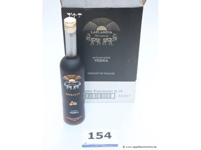 5 flessen à 70cl vodka laplandia - afbeelding 1 van  3
