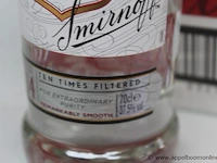 5 flessen à 70cl vodka smirnoff 37,5% - afbeelding 3 van  3