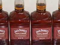 5 flessen à 70cl whiskey jack daniels triple mash 50%