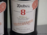 5 flessen à 70cl whisky arddeg 8yr 51,8% - afbeelding 2 van  2