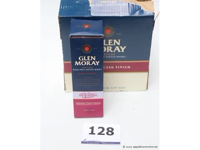 5 flessen à 70cl whisky glen moray speyside elgin classis - afbeelding 1 van  3
