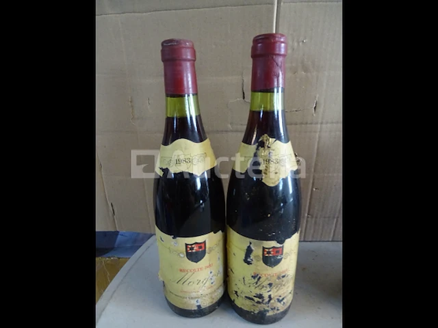 5 flessen beaujolais (morgon, saint-amour) 1983 - afbeelding 3 van  7