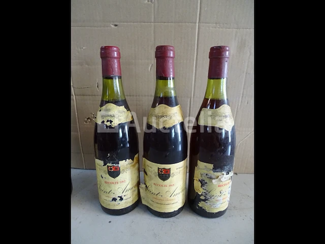5 flessen beaujolais (morgon, saint-amour) 1983 - afbeelding 5 van  7