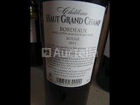 5 flessen bordeaux château grand champ 2015 - afbeelding 4 van  4