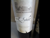 5 flessen bordeaux pessac-leognan l'inédit 2012 - afbeelding 2 van  4