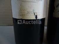 5 flessen bordeaux pessac-leognan l'inédit 2012 - afbeelding 3 van  4