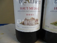 5 flessen bordeaux seigneurs d'albret 2001 - afbeelding 3 van  4