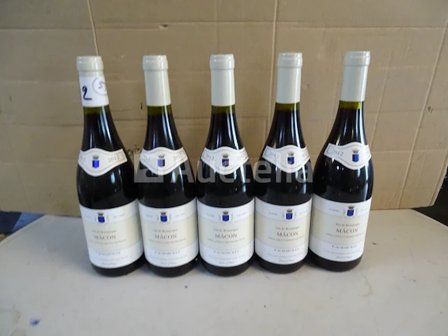 5 flessen bourgogne macon 2012 - afbeelding 1 van  4