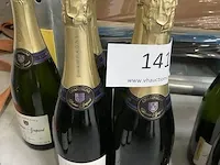 5 flessen champagne fabr renue gaspare - afbeelding 1 van  3