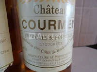 5 flessen château gourmey 1e côtes de bordeaux 1992 - afbeelding 3 van  4