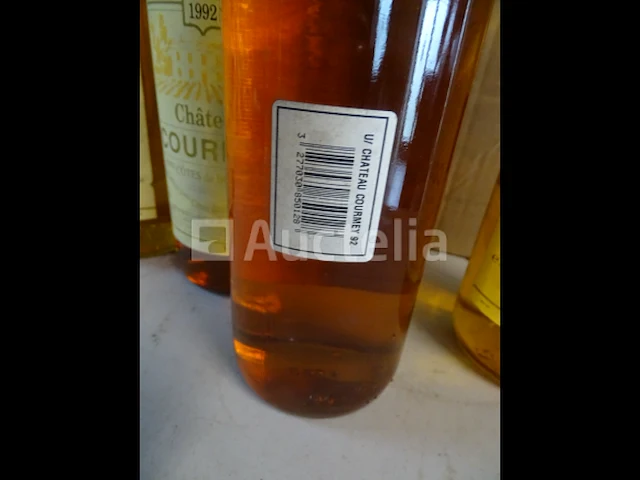 5 flessen château gourmey 1e côtes de bordeaux 1992 - afbeelding 4 van  4