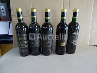 5 flessen château la gravière grand poujeaux 1993-1996 (>bekijk details)
