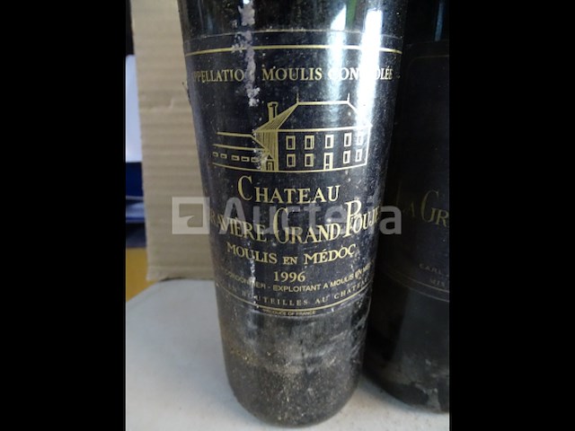 5 flessen château la gravière grand poujeaux 1993-1996 (>bekijk details) - afbeelding 2 van  7