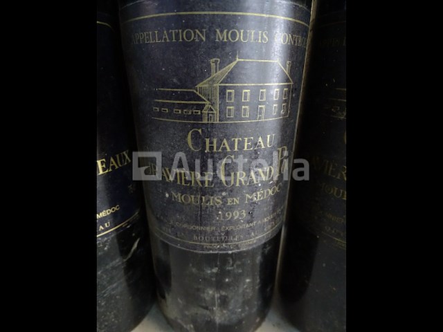 5 flessen château la gravière grand poujeaux 1993-1996 (>bekijk details) - afbeelding 3 van  7