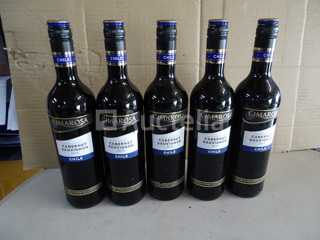 5 flessen cimarossa cabernet sauvignon 2016 - afbeelding 2 van  7