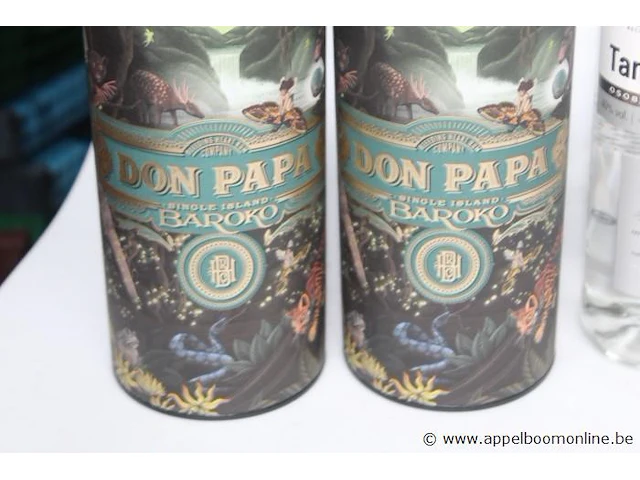 5 flessen diverse sterke dranken wo don papa - afbeelding 3 van  3