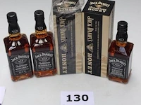 5 flessen diverse whisky jack daniels - afbeelding 1 van  1