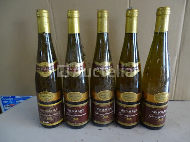 5 flessen gewurztraminer 2012 gouden medaille colmar 2013 - afbeelding 1 van  4