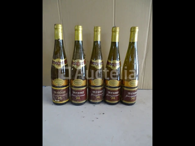 5 flessen gewurztraminer 2012 gouden medaille colmar 2013 - afbeelding 3 van  4