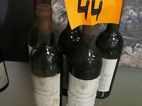 5 flessen labegorge zede - rode bordeaux wijnen 1990 en 1988 - afbeelding 1 van  3
