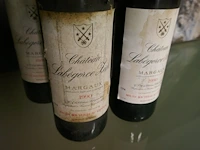 5 flessen labegorge zede - rode bordeaux wijnen 1990 en 1988 - afbeelding 2 van  3