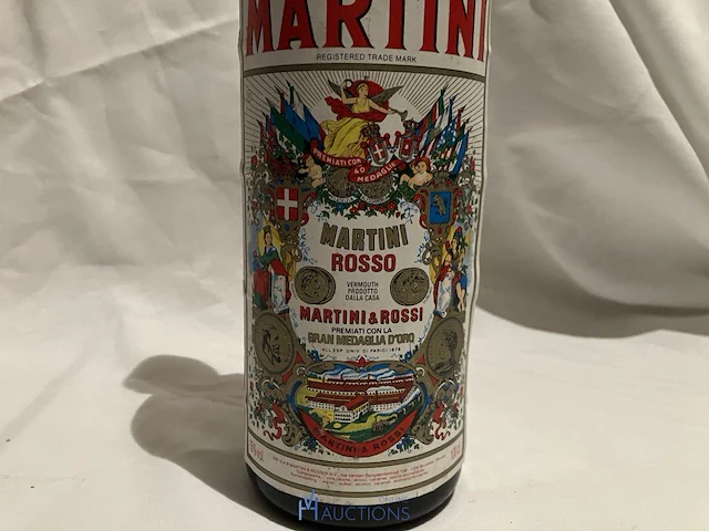 5 flessen martini rosso - afbeelding 2 van  4