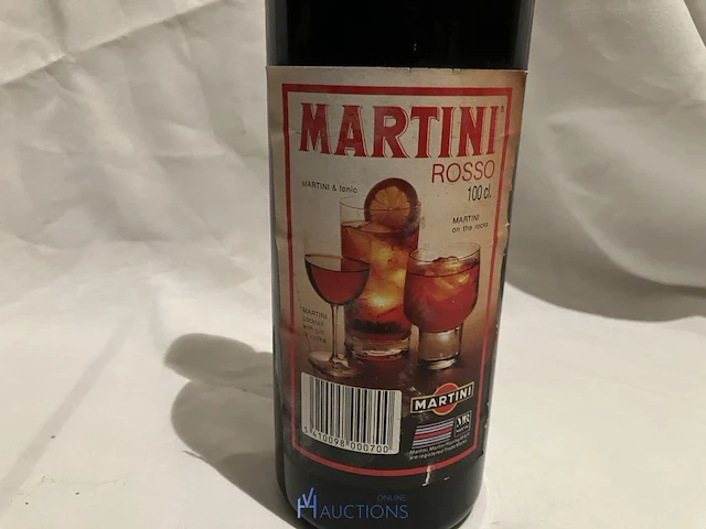 5 flessen martini rosso - afbeelding 3 van  4