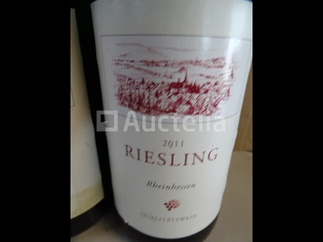 5 flessen riesling 2011 - afbeelding 1 van  4